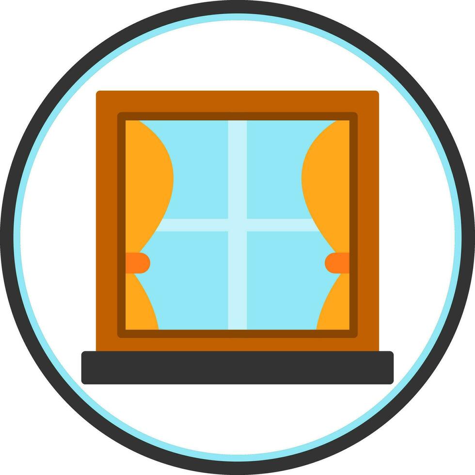 Window Vector Icon Design