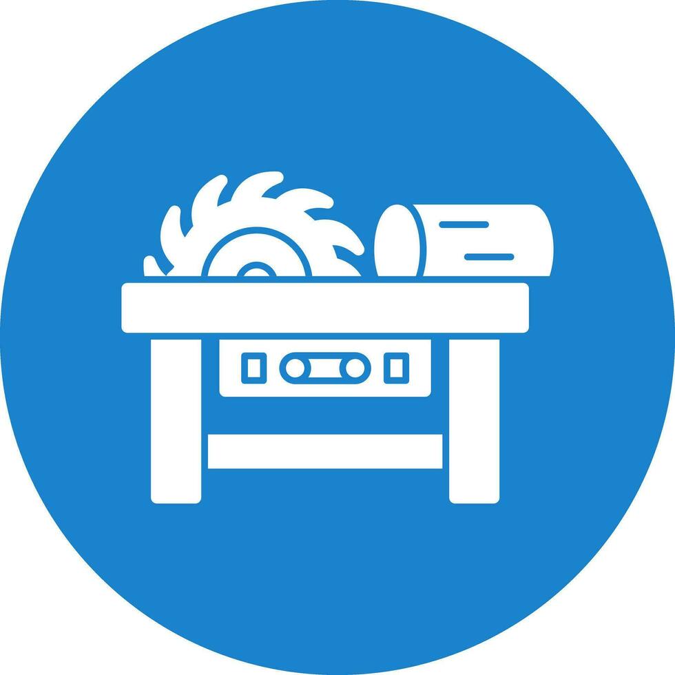 Sawmill Vector Icon Design