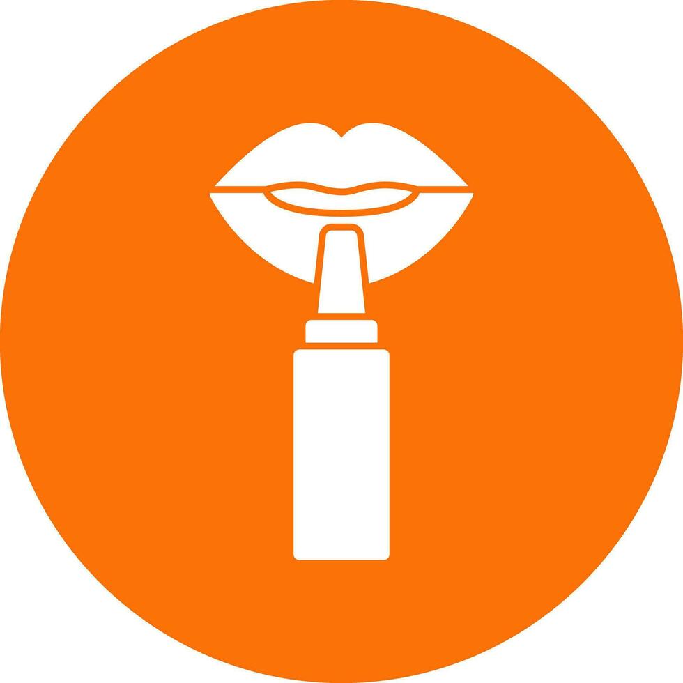 Lip Liner Vector Icon Design