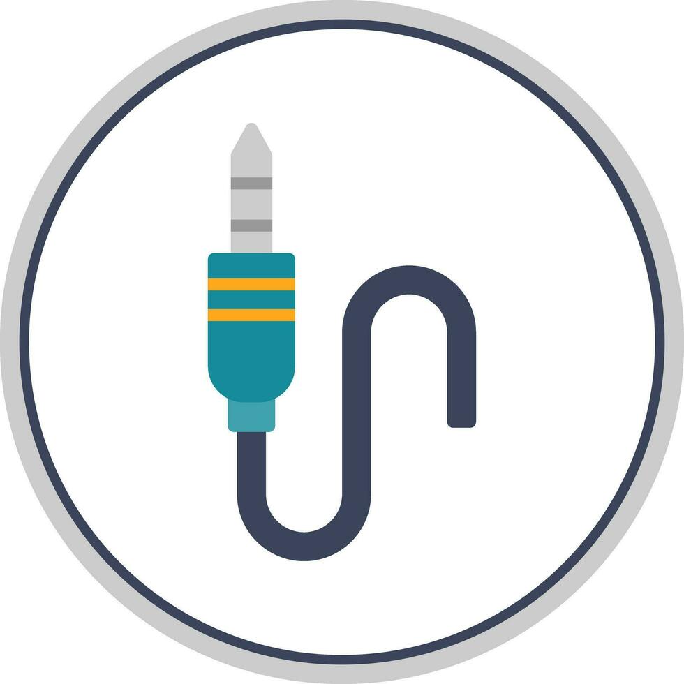 Audio jack Vector Icon Design