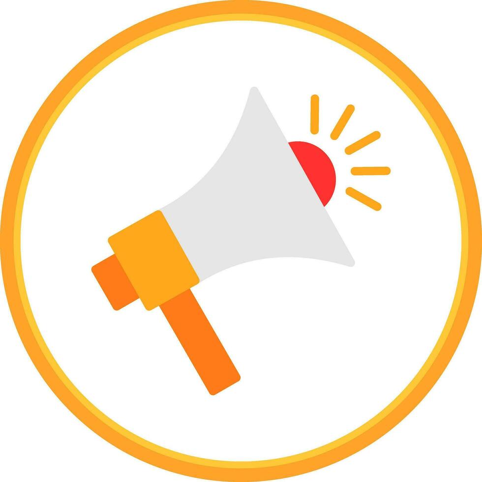 Megaphone Vector Icon Design
