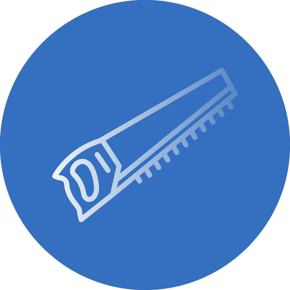 Hand saw Vector Icon Design