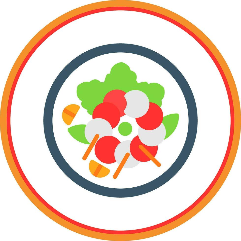 Quinoa Salad Vector Icon Design