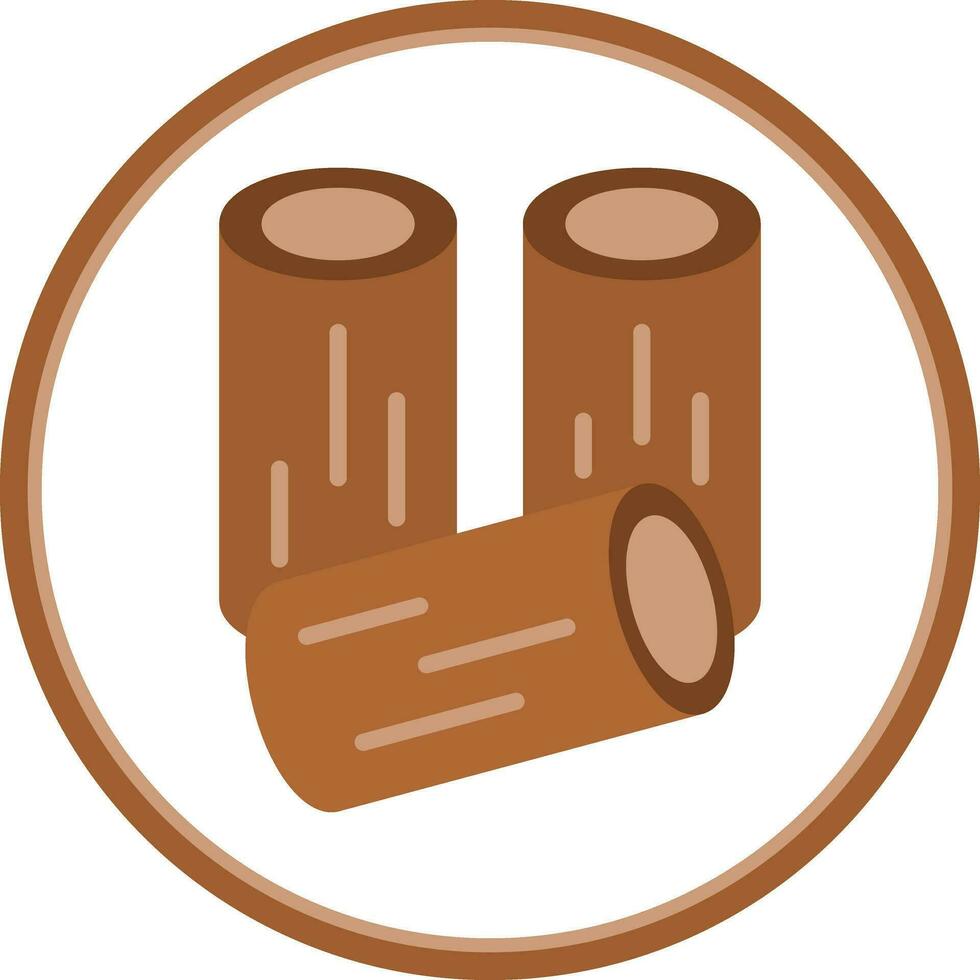 Wood Vector Icon Design