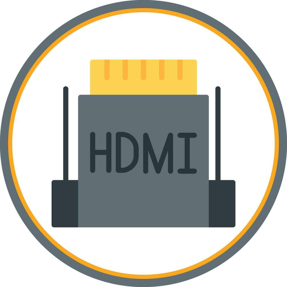 Hdmi Vector Icon Design