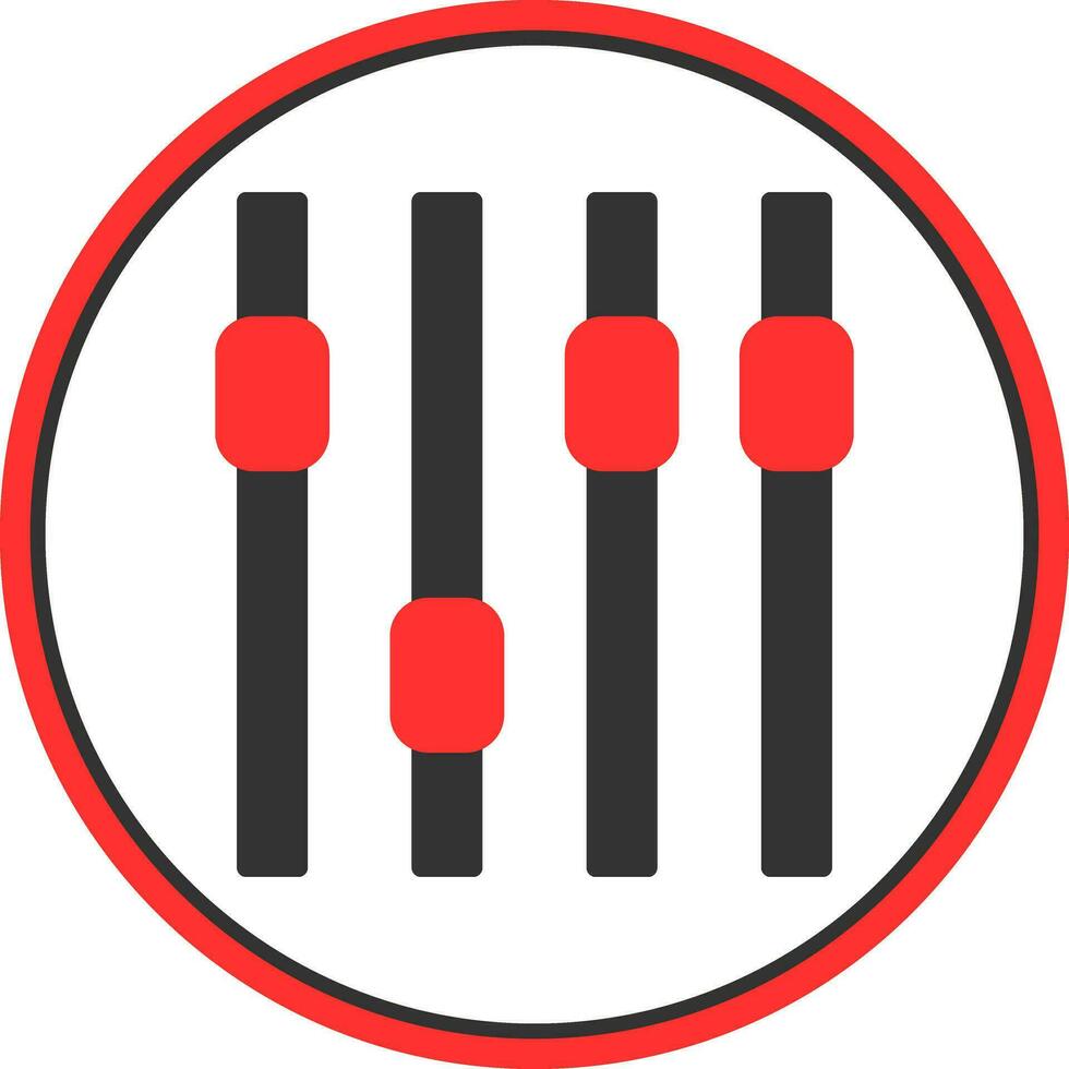 Audio control Vector Icon Design