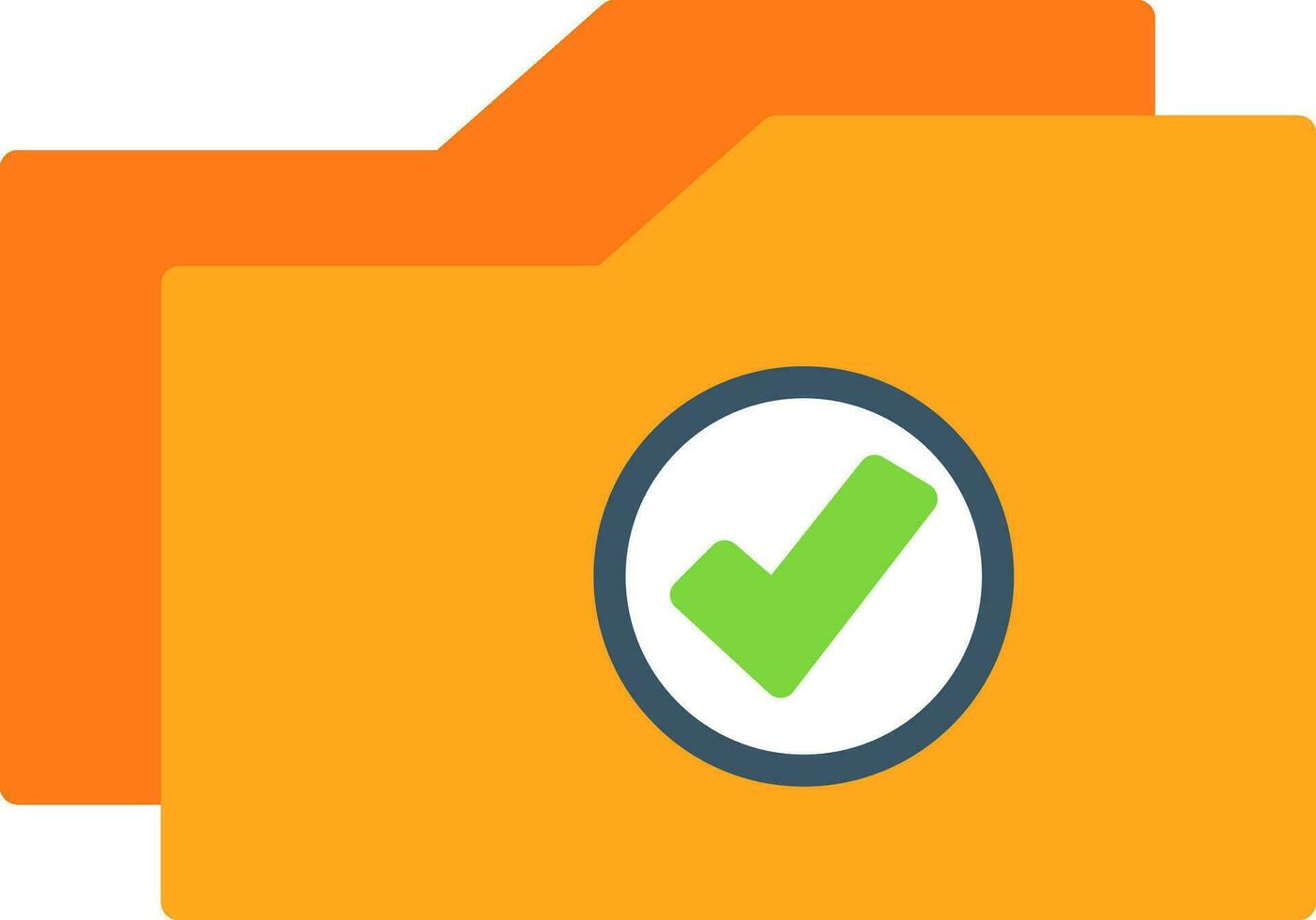 Folders Vector Icon Design