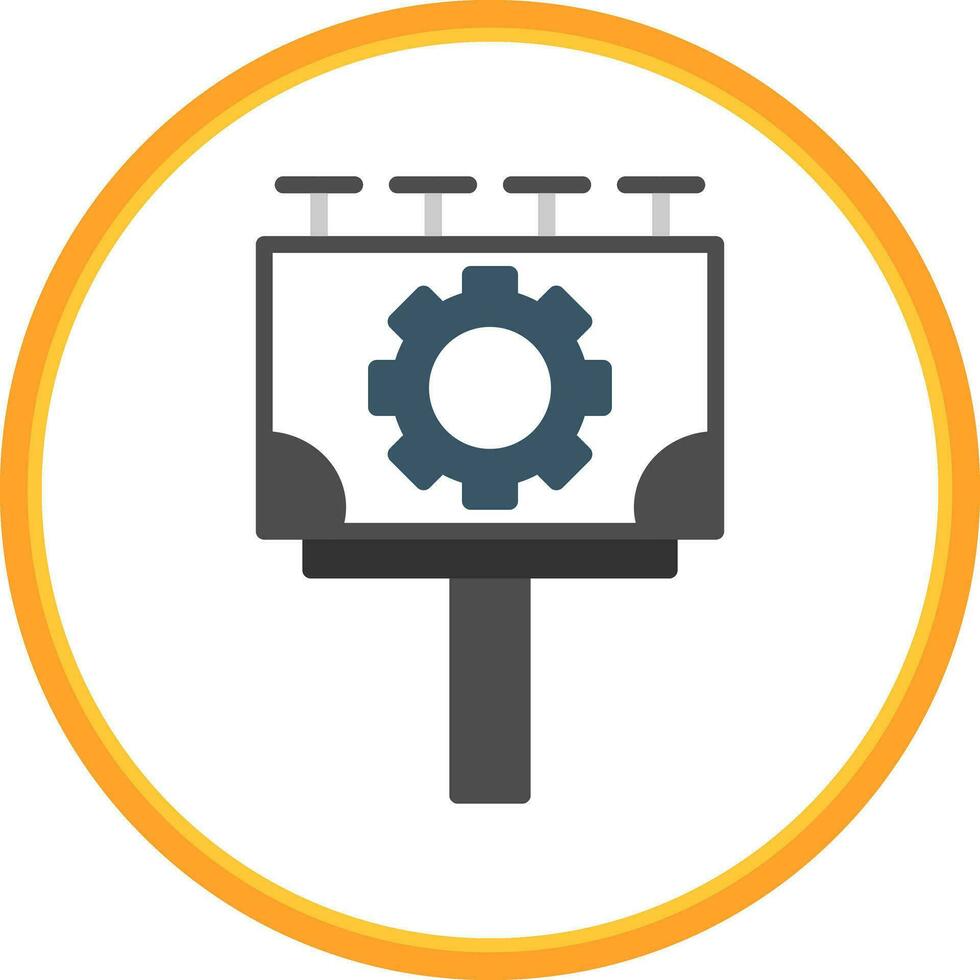 Billboard Vector Icon Design
