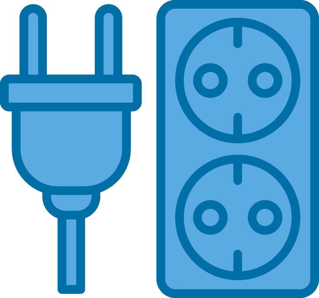 Electric socket Vector Icon Design