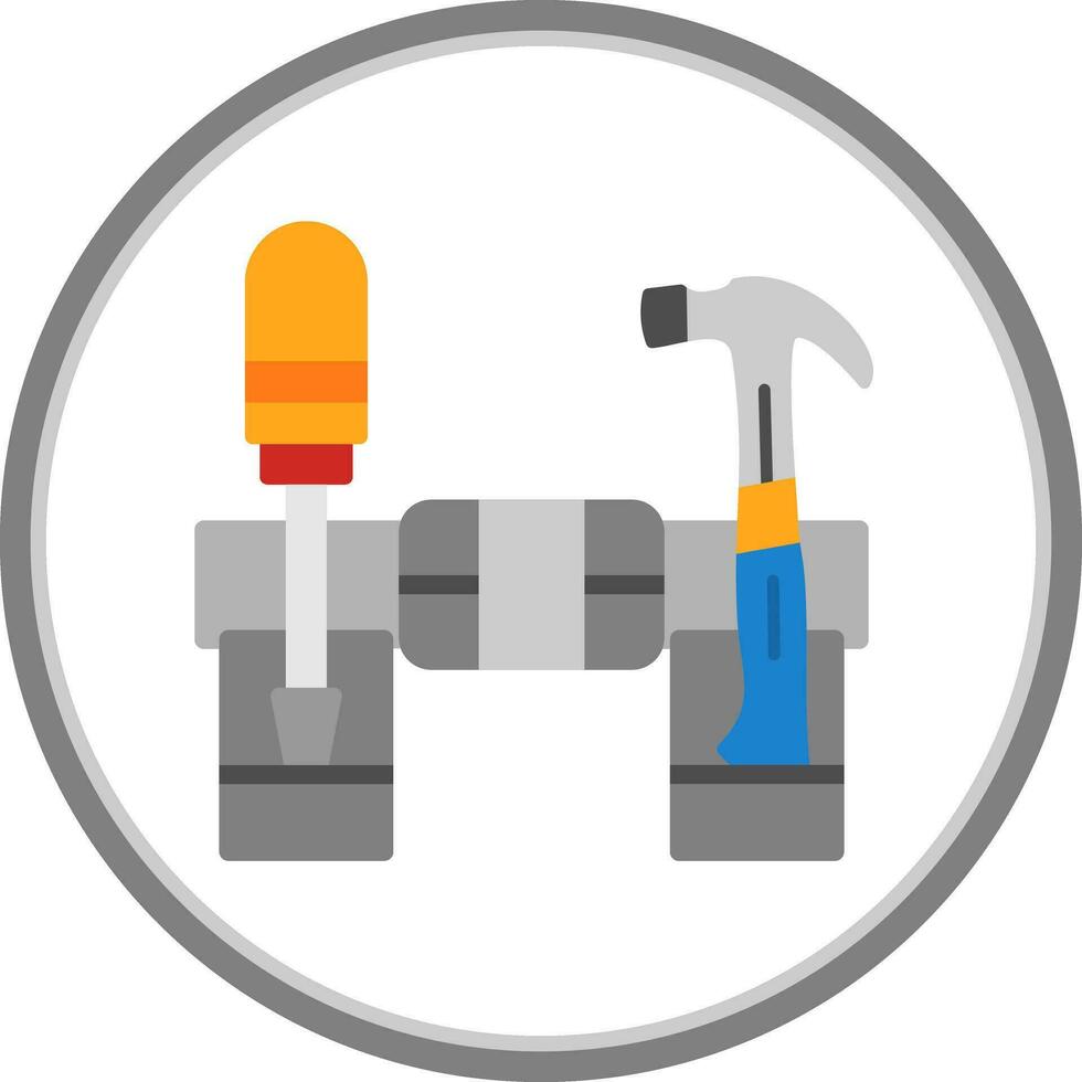Tool belt Vector Icon Design