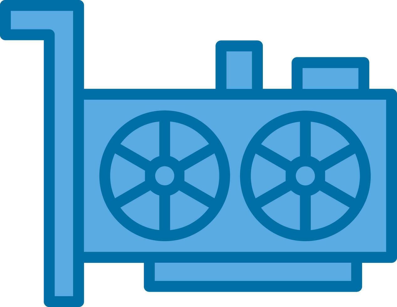 Vga card Vector Icon Design