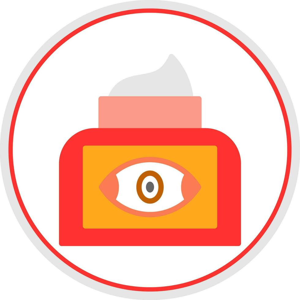 Eye Cream Vector Icon Design