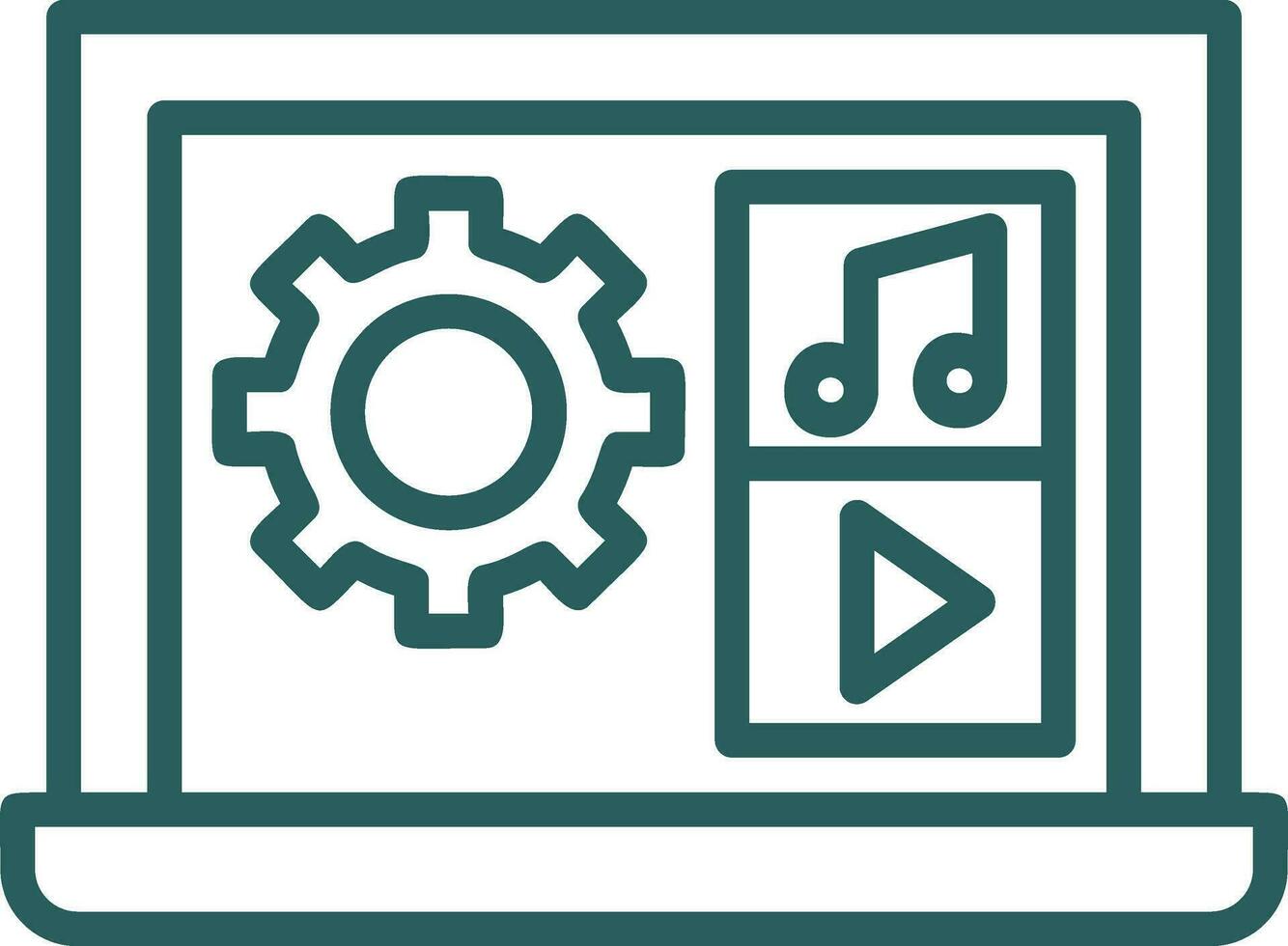 Gear Vector Icon Design