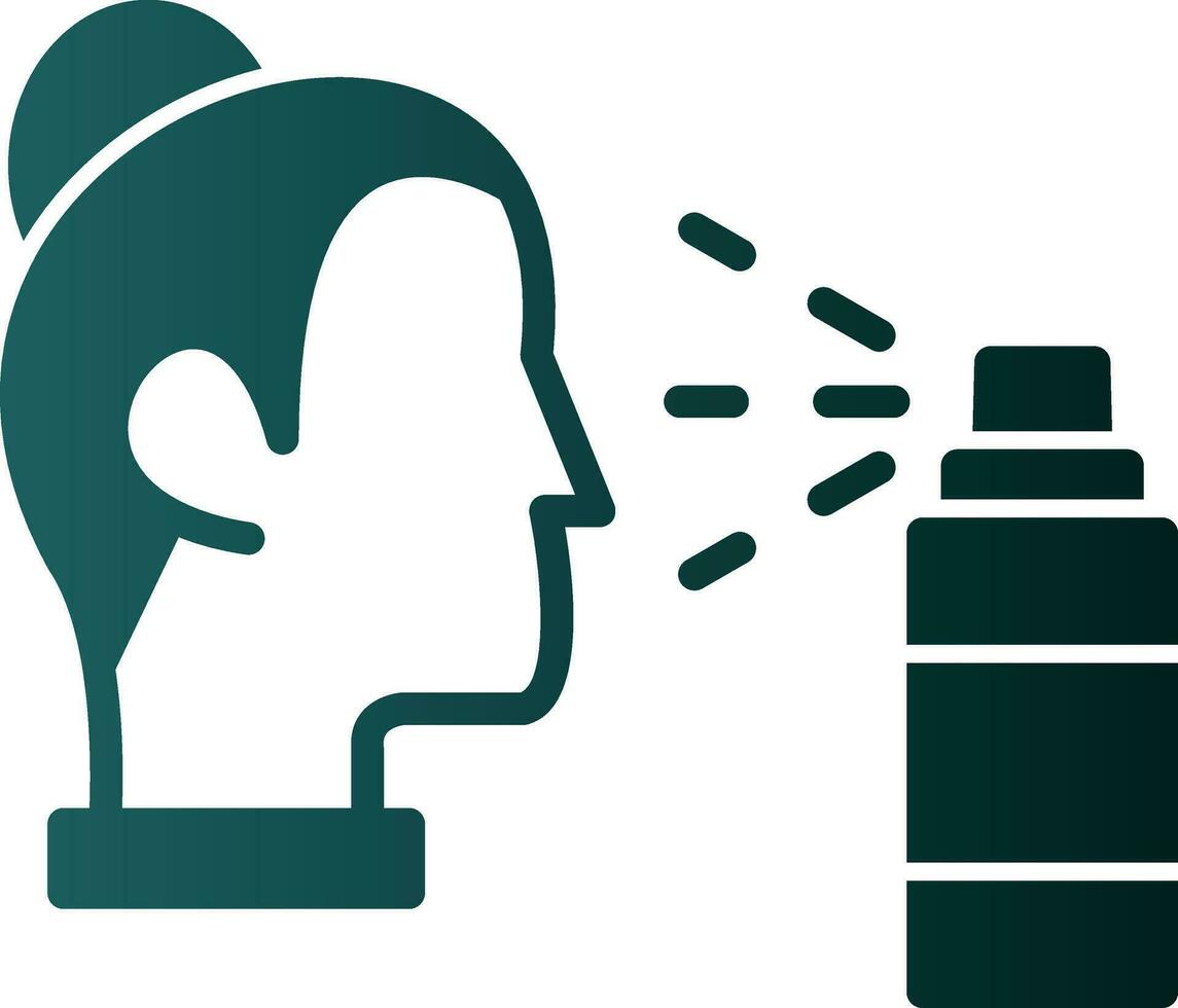 Face Mist Vector Icon Design
