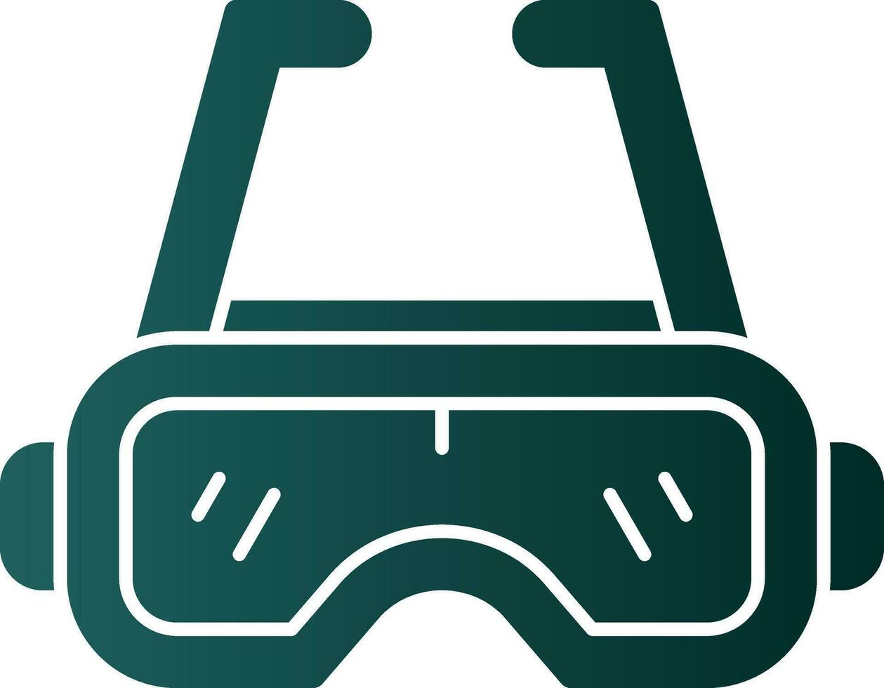 Safety googles Vector Icon Design