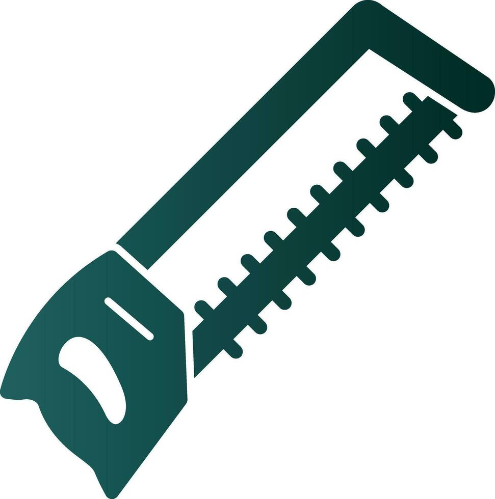 Bow saw Vector Icon Design