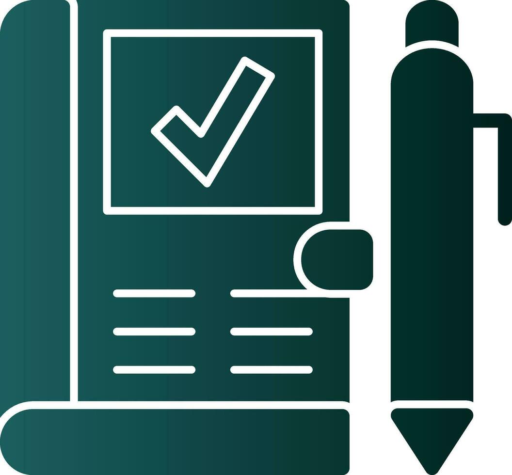 Checklist Vector Icon Design
