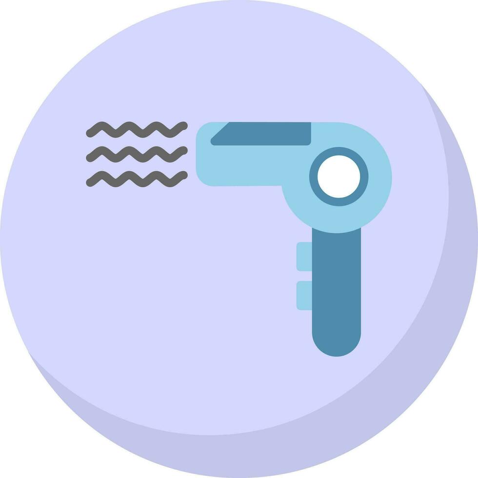 Hair Dryer Vector Icon Design