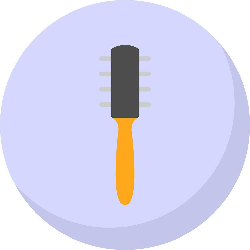 Dry Brush Vector Icon Design