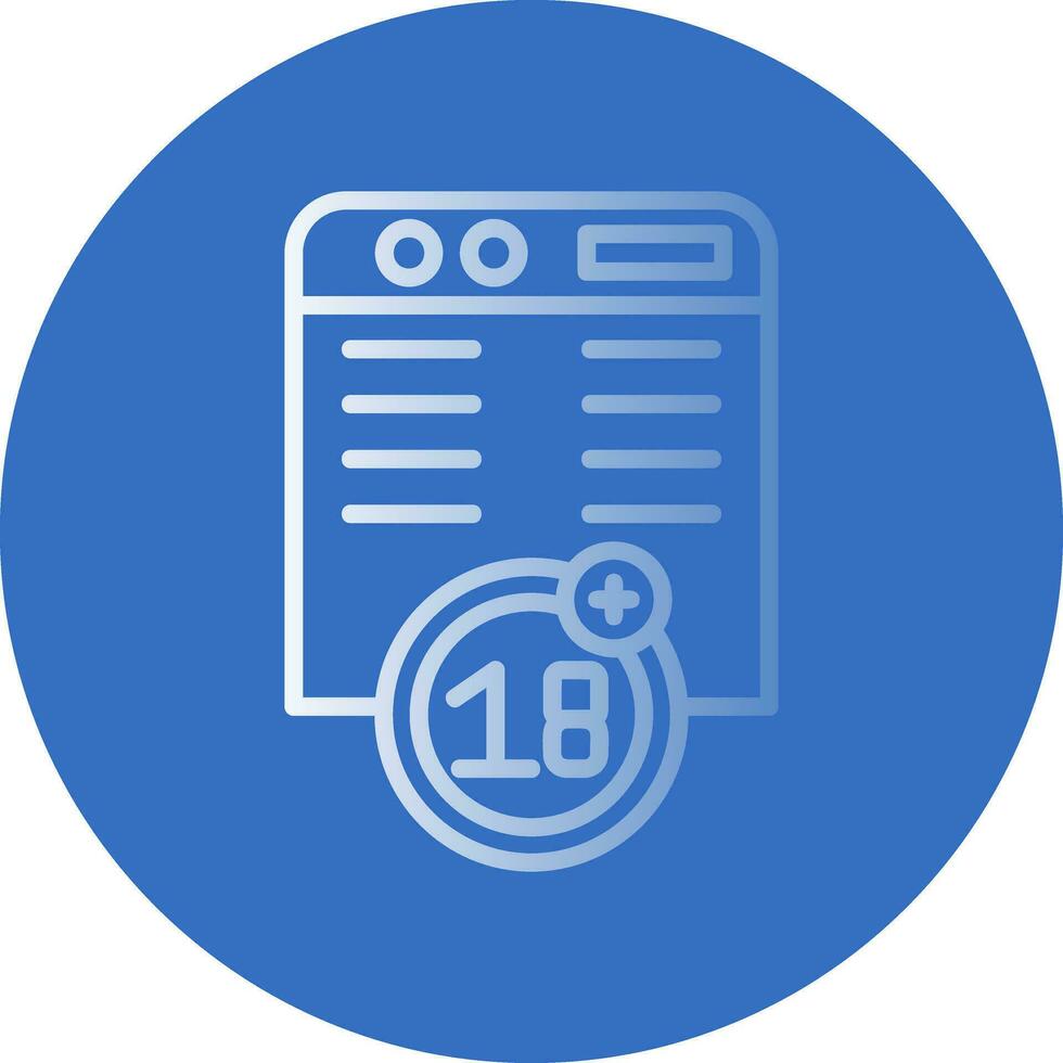 Website Vector Icon Design
