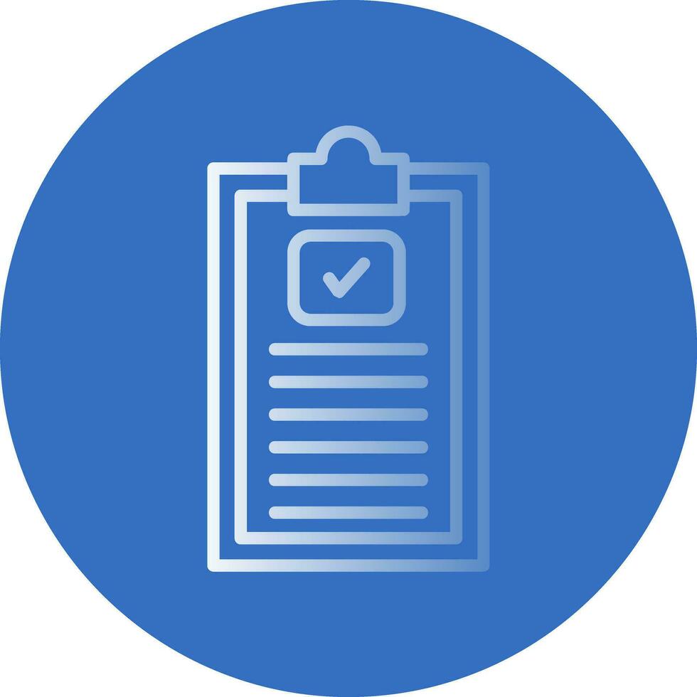 Checklist Vector Icon Design