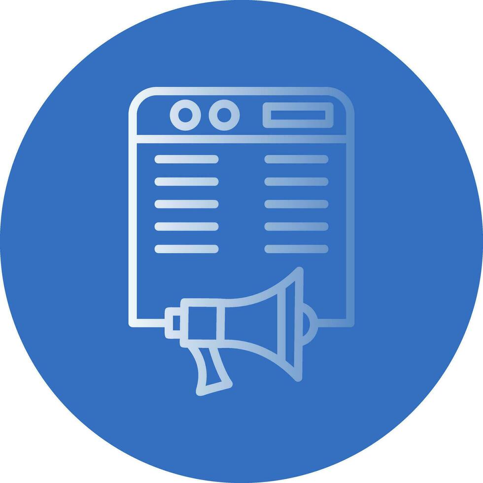 Website Vector Icon Design