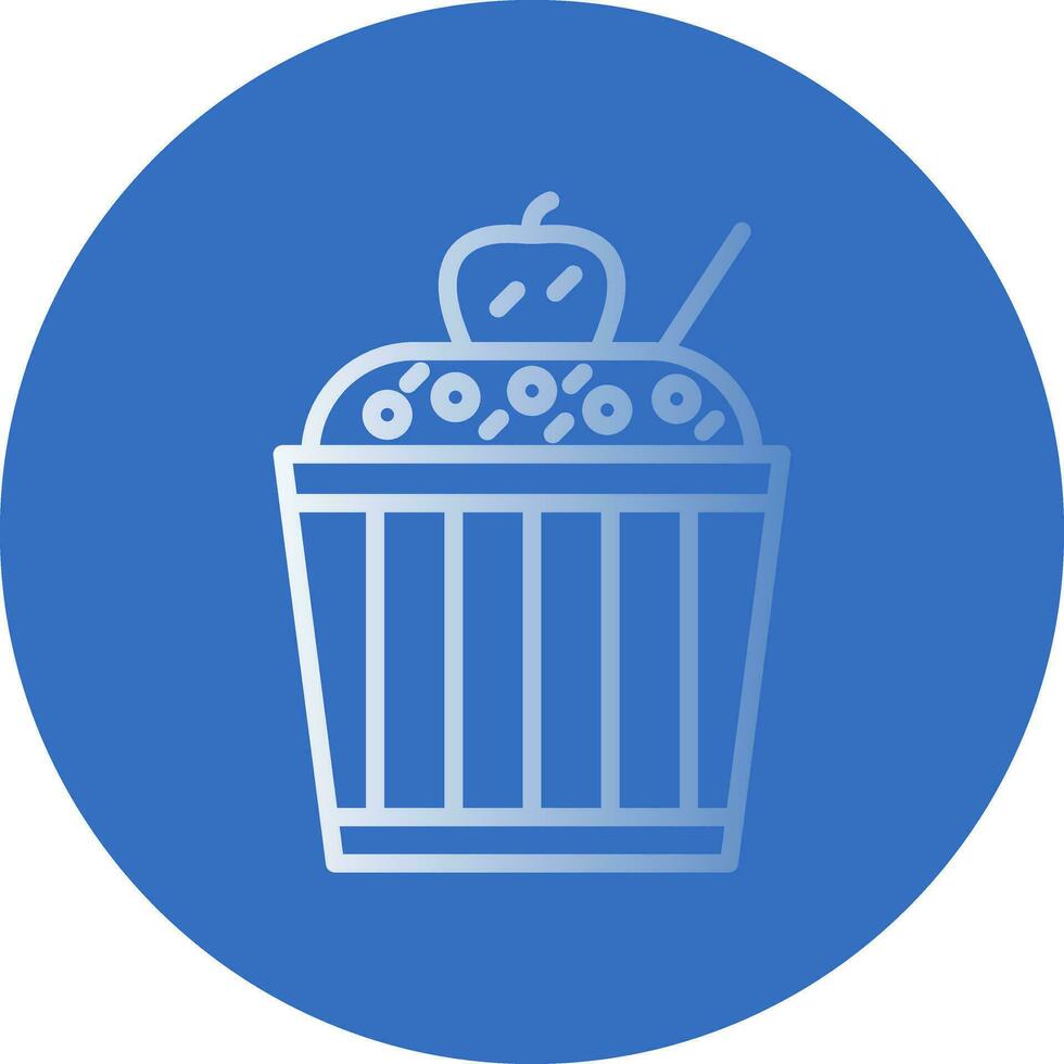 Chocolate Souffle Vector Icon Design