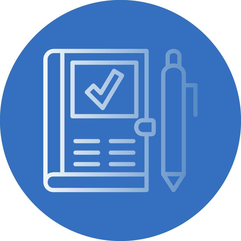 Checklist Vector Icon Design