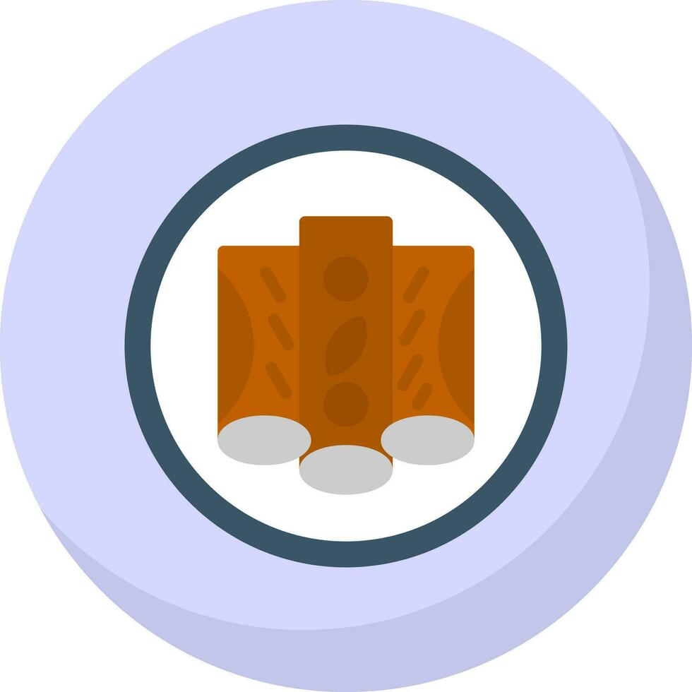 Chicken Enchiladas Vector Icon Design
