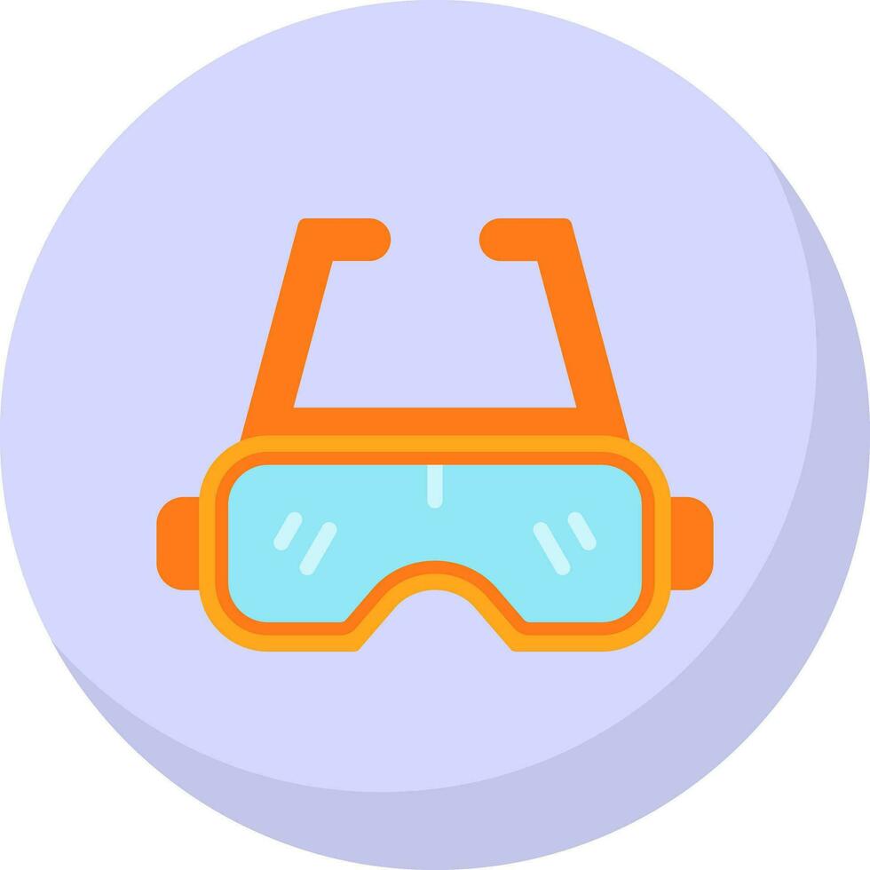 Safety googles Vector Icon Design