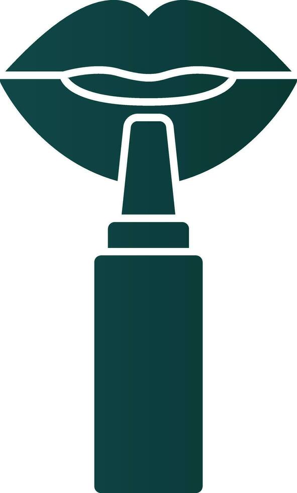 Lip Liner Vector Icon Design