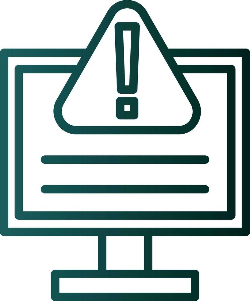 Error Vector Icon Design