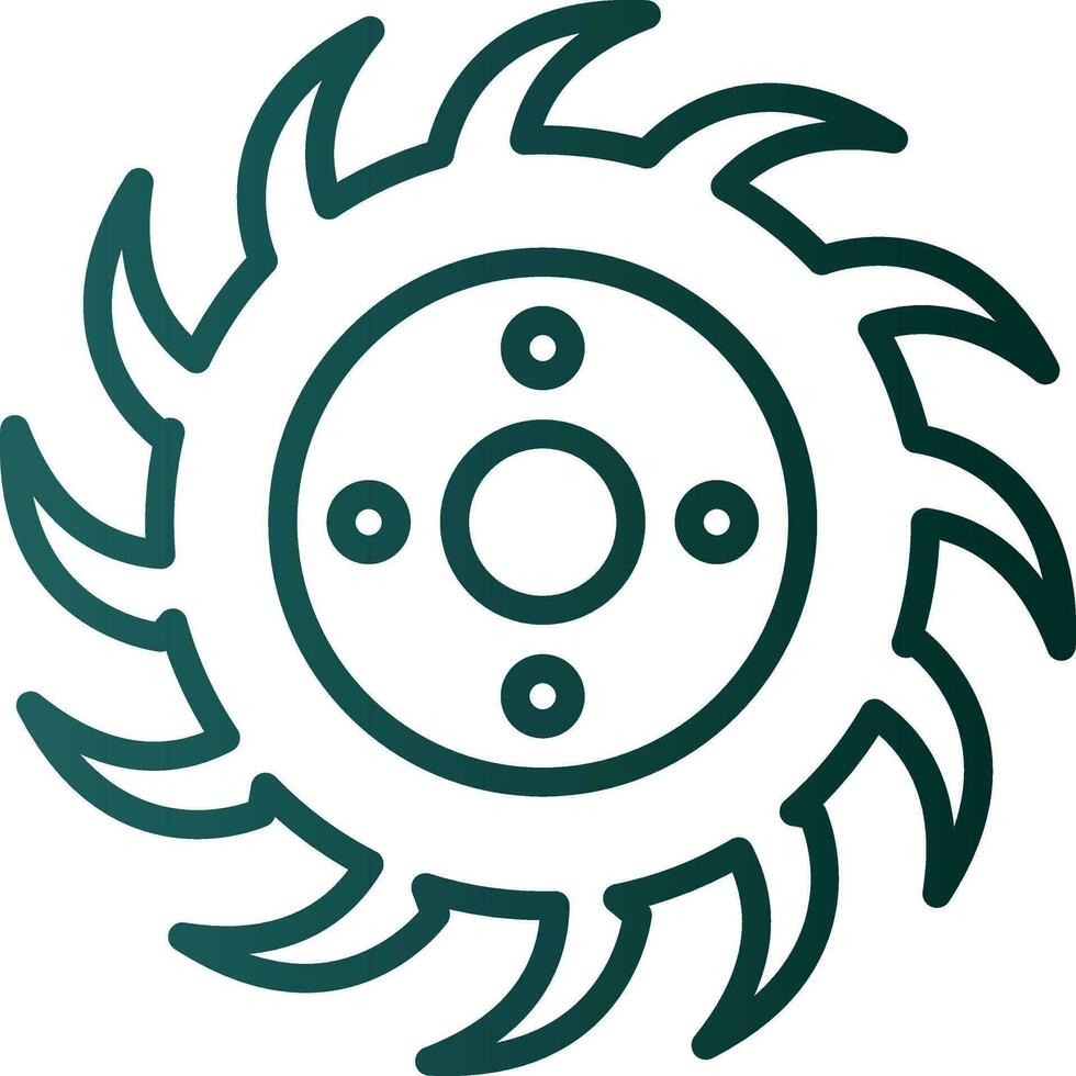 Circular saw Vector Icon Design