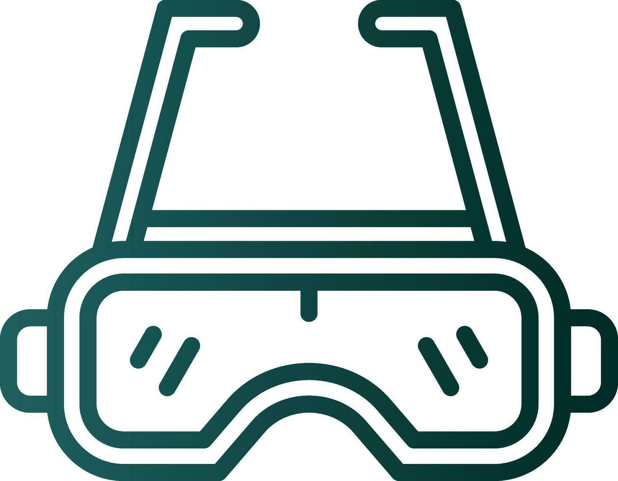 Safety googles Vector Icon Design