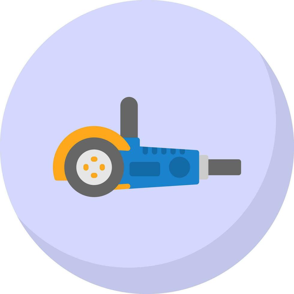 Angle grinder Vector Icon Design