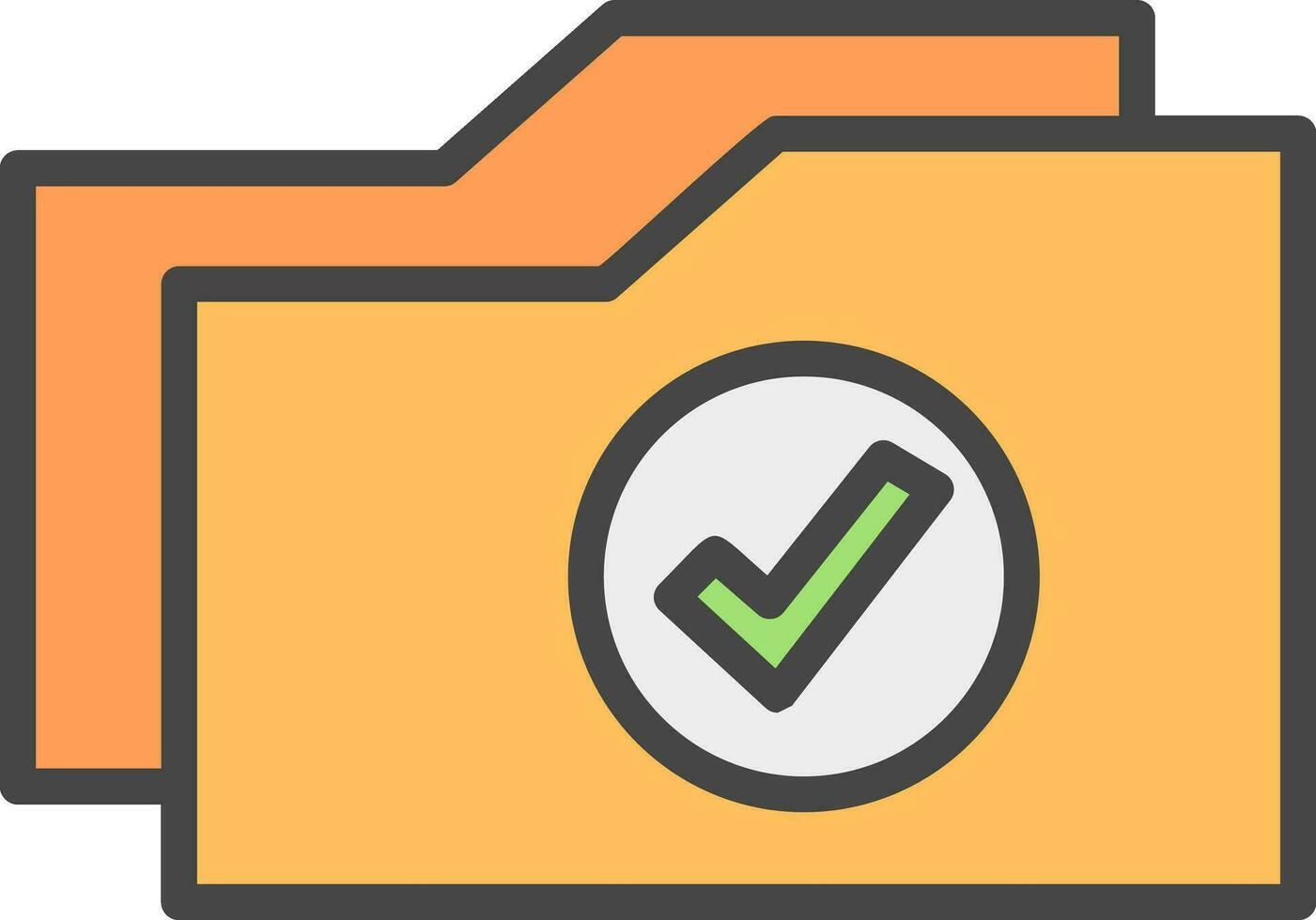 Folders Vector Icon Design
