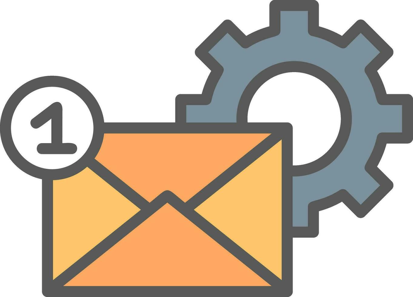 Email Vector Icon Design