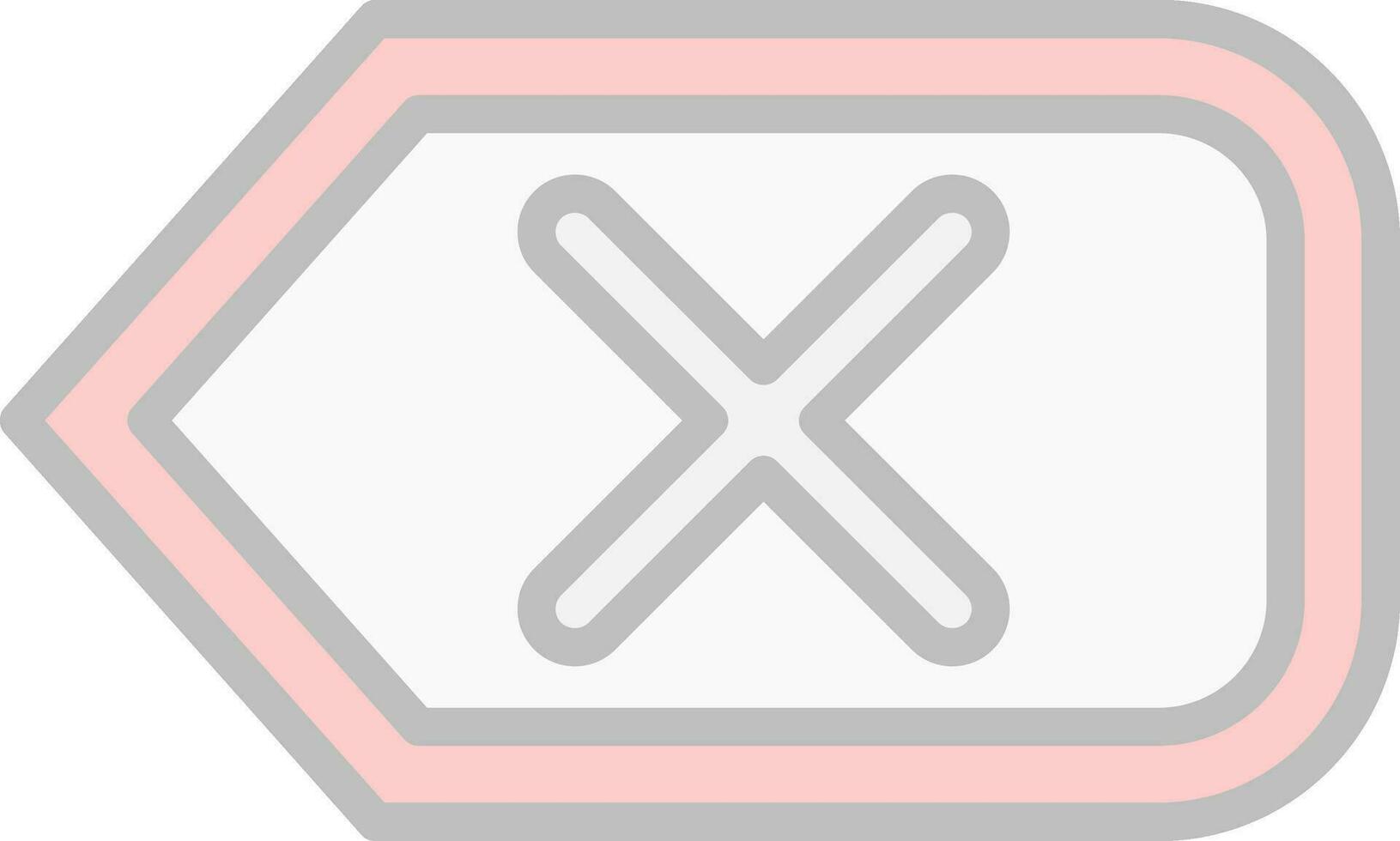 Delete Vector Icon Design