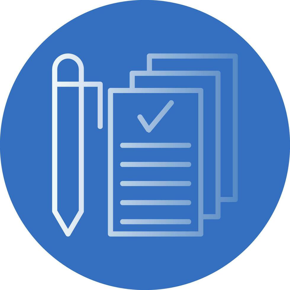 Checklist Vector Icon Design