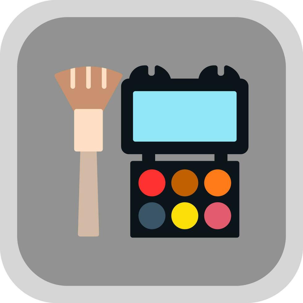 Makeup Palette Vector Icon Design