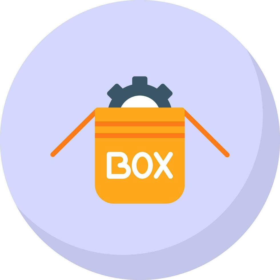 diseño de icono de vector de caja