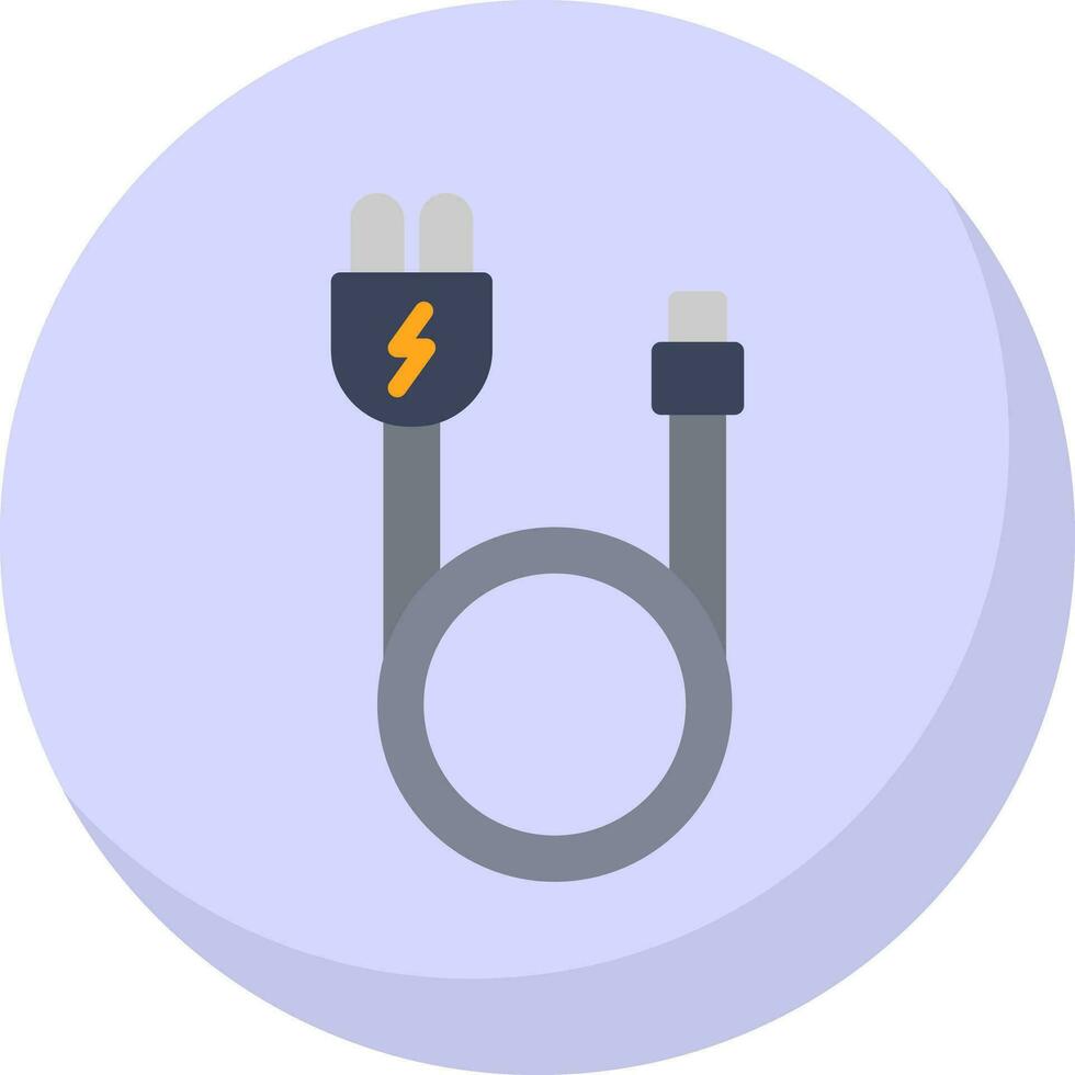 Power cable Vector Icon Design