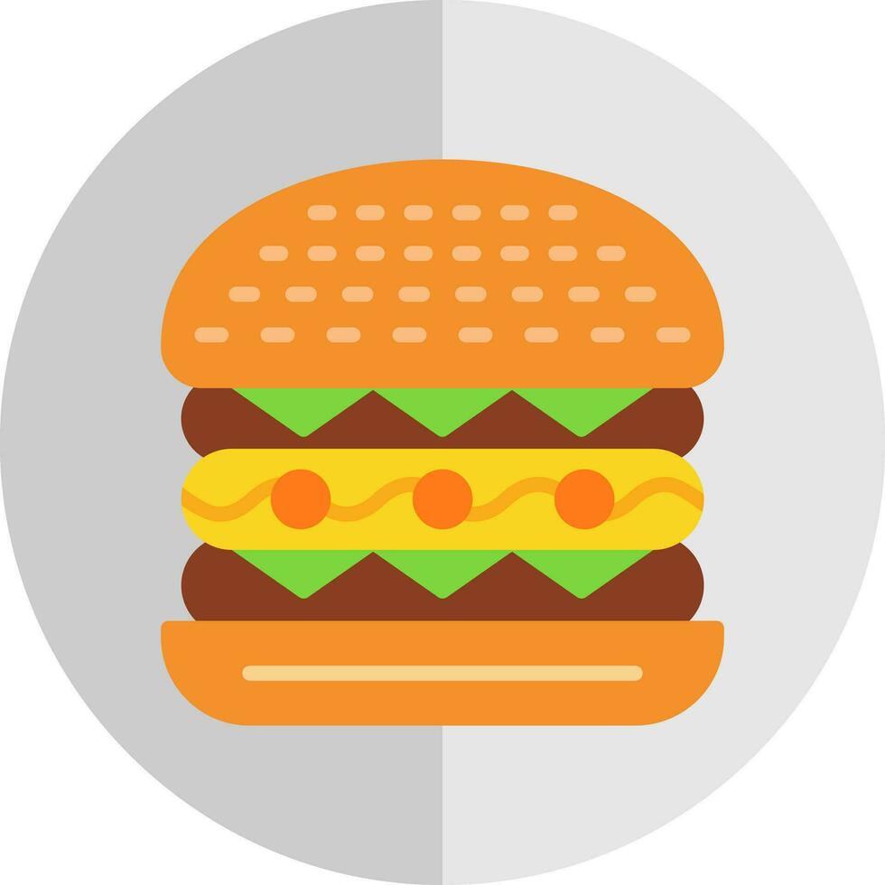 Cesar Burger Vector Icon Design