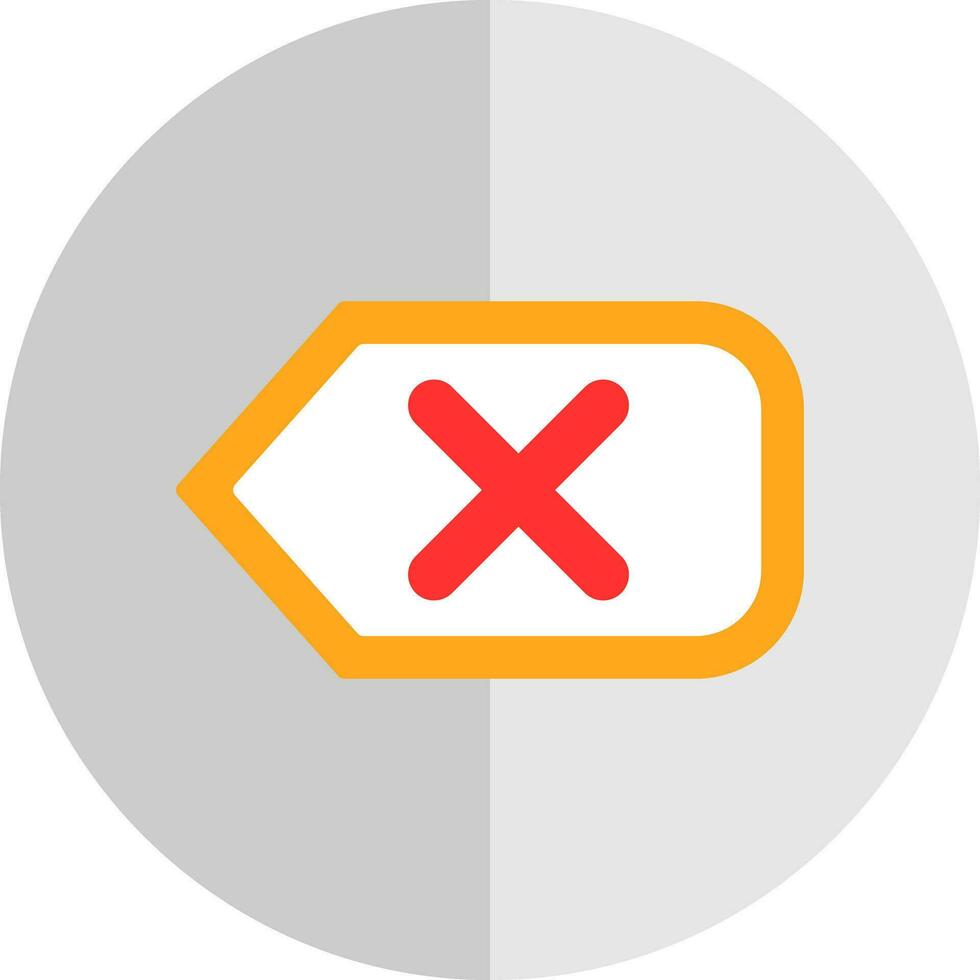 Delete Vector Icon Design