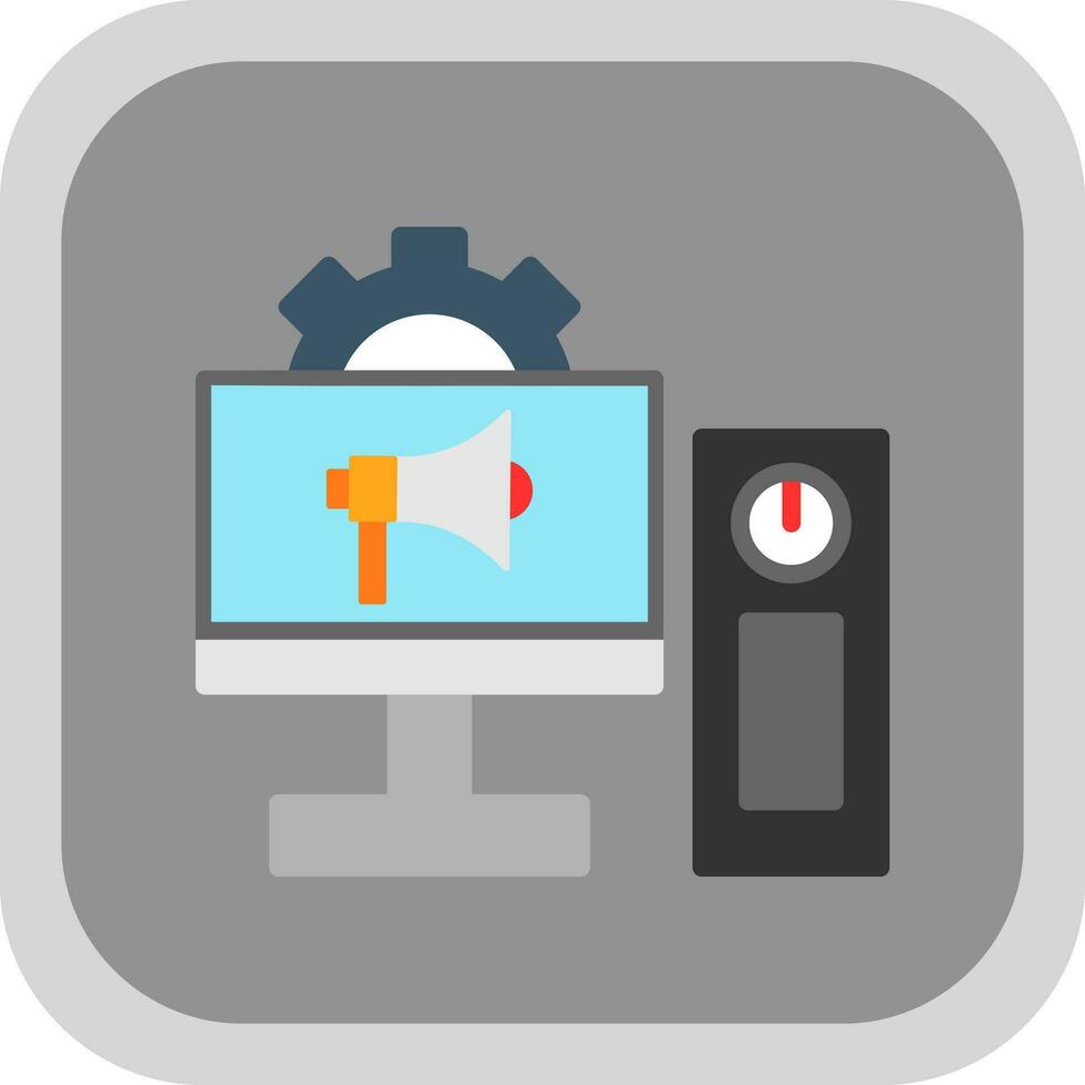 Computer Vector Icon Design