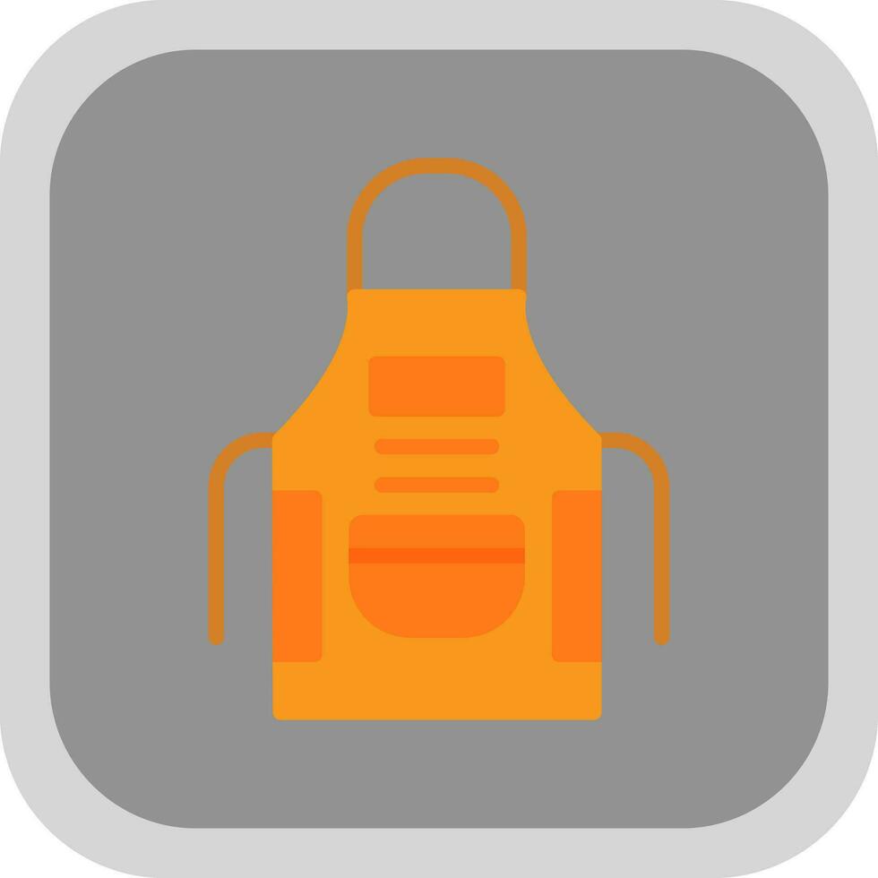 Apron Vector Icon Design