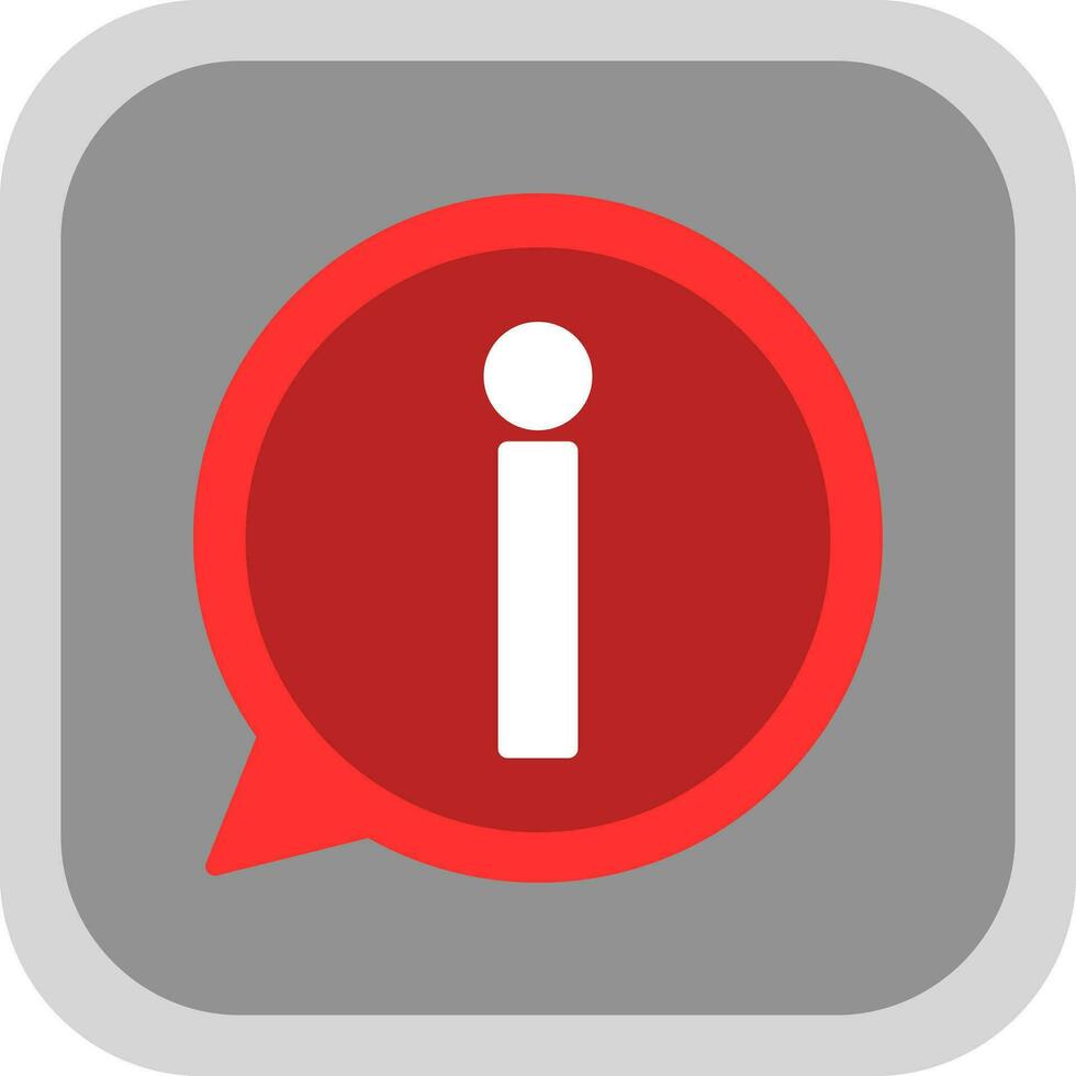 Info Vector Icon Design