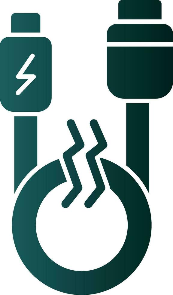 Usb cable Vector Icon Design