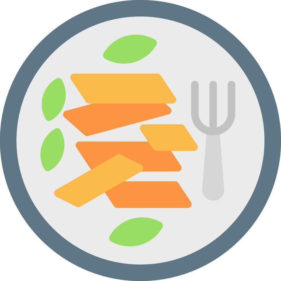 pesto pasta vector icono diseño