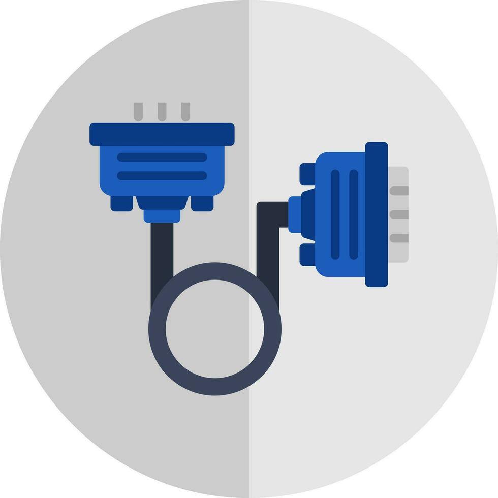 Vga cable Vector Icon Design